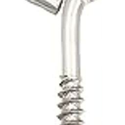 24 Pcs M6 X 80 Mm Stainless Steel Eye Shape Screws, I Bolt Hooks, Outdoor Heavy Duty Eyelets, Screw Spacers for Hanging-image-34