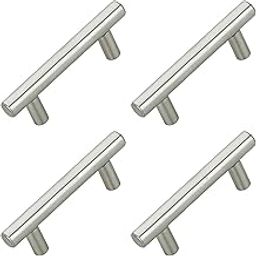 FAST FH85 SS Silver 12mm Stainless Steel Cabinet Pull Handle for Furniture Drawers 4Pcs Total Length 4inch (Hole to Hole:64mm)-image-39