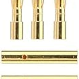 A-3ONE3 2mm Banana Gold Connectors Male-Female (3 Pairs)-picture-23