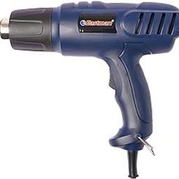 Eastman Heat Gun/Hot Air Gun With Temperature Setting, 2000 Watt Power with Two Airflow Speeds for Shrink Wrapping, Defrost Water Pipes, Color Blue EHG-8610A-11