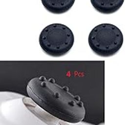 SpiderJuice® 4pcs Black Dotted Silicone Joystick Protecting Thumb Case Cover Feels Firm Good Grip Better Gaming Experience & Long Shelf Life Compatible with PS3/PS4/PS5/Xbox One/Xbox 360 Controller-image-73