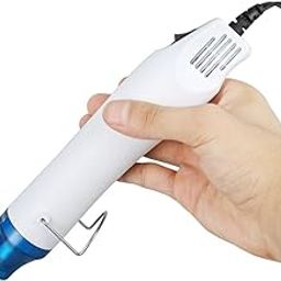 ABS Portable Mini Electric Heating Nozzle Hot Air Gun Multi-Purpose Professional Heat Pen (White)-18