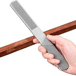 Serplex® 7.8 Inch 4 Way Wood Rasp, 4 In 1 Hand Files for Carpentry Woodworking, Half Round Flat & Needle Files Wood Rasp Needle Files Wood Rasp for Sharping Wood and Soft Metal Tools-image-4