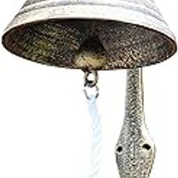 ATORSE Door Bell Metal Dinner Bell Wall Mounted for Bedroom Farm House-picture-10