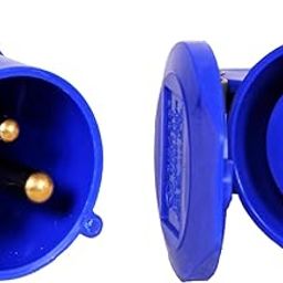 DECENT AIR SYSTEM® 16A 250V 3-Pin Weather Proof Industrial Plug Socket Male and Female Wire Connector (1 Pair)-picture-4