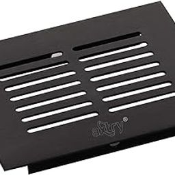 Nixnine Aluminium Kitchen Ventilation Jali Grill/Ventilator Grill & Kitchen Jali Wengi Finish (75mm X 102mm X 1.5mm) (3x4 Inch) Pack of 3-picture-14