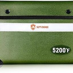 Fireproof Document Bag with 5200°F Heat Insulated-22