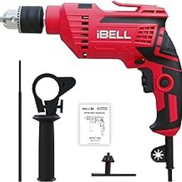 IBELL Impact Drill (Manual chuck), 650W, Copper Armature, Chuck 13mm Keyless Auto, 2800 RPM, 2 mode selector, Forward/Reverse with variable speed-13
