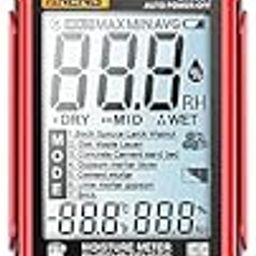 amiciSense 7-in-1 Wall Seepage/Moisture Meter, Digital Hygrometer for Wood, Building Materials, and More with Temperature Measurement-image-83
