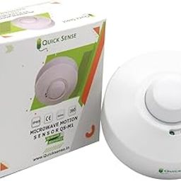 QUICK SENSE(QS-M1): 220 V 360 Degree Ceiling Mount Microwave Motion-Switch with LUX Sensor Inbuilt-12