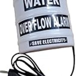 Water Tank Overflow Alarm Wired Sensor Water Alarm Bell Wired Security System (White)-image-2
