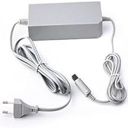 JHT Power Supply Adapter Charger Brick for Nintendo Wii (White)-1