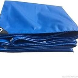 PlantaZee Pure Virgin HDPE 180GSM (10ft x 8ft, White) UV Treated Heavy Duty Waterproof Tarpaulin-picture-12