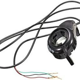 Generic 7/8in 24V Thumb Throttle Speed Control E-Bike Electric Bike Scooter 3 Wires-23
