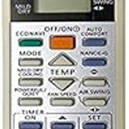 AC Remote Control Compatible with Panasonic Inverter AC Model AC138 Replacement Controller No Setup Required Precise Cooling Control White (Pack of 1)-22