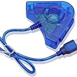 Porro Fino Dual PS2 to PS3/PC Controller Converter Cable Cord USB Adapter for PS3 PC-13