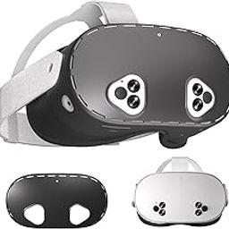 SAQICO Silicone Protective Shell Cover for Oculus/Meta Quest 3S Accessories, Washable Sweatproof and Wear-Resistant VR Lens Protective Cover for Quest 3S-15