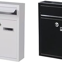 The Style Sutra Key Drop Box Postbox Office Voting Comment Box Vote Box Wall Mounted Mailbox White-18