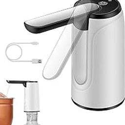 MOXVI Foldable Automatic Water Dispenser Pump for 20 Litre Bottle | Portable C Type USB | 1200 mAH Battery Rechargeable Water Pump Dispenser for Home, Office | Water Can Pump for 20 Litre-76