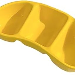 UJEAVETTE Lovely Fruit Shaped Ceramic Plate Snack Plate for Festival Tomato Sauce Banana Shape-image-1