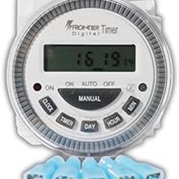 Digital Programmable Electronic Timer Switch 5 - Pin, 230 Volt AC, 30A, 18 Programs Digital Timer with Clock and Auto Cut Off Function (White)-14
