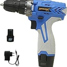 TOMAHAWK® TSE-1212 Cordless Screwdriver & Drill | 12V, 1.5Ah Battery | 20Nm Torque, Two-Speed Setting | Compact & Lightweight with BMC Box-17