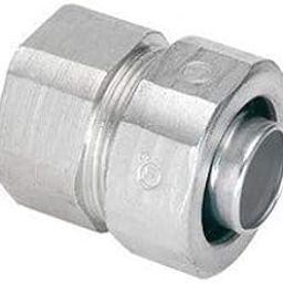 Bridgeport 4372-LT Zinc Plated Malleable Iron Concrete Tight Raintight Transition Coupling 1-Inch-image-69