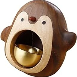 ATORSE Shopkeeper Bell Wood Doorbell Chime Farmhouse Store Cafe Shop Barn Door Bell-image-23