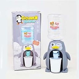 KGR Splash Water Dispenser Toy for Kids, Multi Cartoon Character Drinking Fountain Pumps Water, Juice & Milk Water Dispenser Toy Kids (Penguin)-image-19