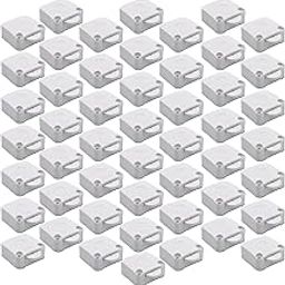 White Wardrobe Cabinet Door Switch ON/OFF Cabinet Door Light Control Switch (Cabinet Switch) (Pack of 50)-19
