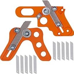 Serplex® Edge Banding Trimmers with 10Pcs Blades Edge Cutter Tool Woodworking Hand Trimming Tool for Wood Edge Banding-27