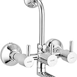 ALTON GRCL3910 Brass Wall Mixer with Provision for Over Head Shower and 190mm Long Bend Pipe (Chrome)-image-91