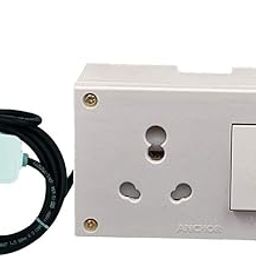 INDRICO® 20A Power Extension Board with 2 Meter Heavy Duty Wire for Microwave, Induction Cooker, Fridge, Washing Machine, 1 Ton A.C, Anchor Switch & Socket & Plug (White)-22