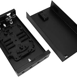 Jectse Junction Box,4 Core Fiber Optic Terminal case,Universal Electrical Boxes,FC/ST 4 Round Port Pigtail Termination Box-image-9