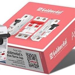 Goldmedal Allessio 1M 16A MCB Single Pole-Grey-21
