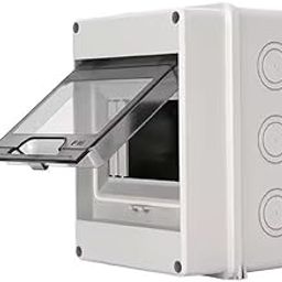 Litost® HT-5 Way IP65 Waterproof MCB Distribution Board with Cover Suitable for Outdoor Use Waterproof PVC Enclosure Against Water Splash Outdoor IP65 MCB Box-10