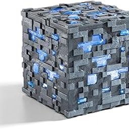 The Noble Collection Minecraft Diamond Ore Illuminating Collector Replica-12
