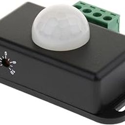 BNF®12V - 24V 8A Black Adjust PIR Motion Sensor Switch IR Light Controller|Home & Garden | Lamps, Lighting & Ceiling Fans | Lighting Parts & Accessories|1 Piece Pir Motion Sensor Switch-image-54
