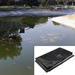Rubber Heavy Sheet Black (30 ft x 40 ft) 500 GSM Fish Pond Liner Garden Pools HDPE Membrane Reinforced Pond Liner Pond Skins for Fish Pond, Garden Pond, Koi Ponds, Water Gardens and Fountains-image-61