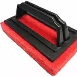 Wash Basin Sink Bathroom Cleaner Brush Scrubber by QINPIN - Multipurpose Scratch Free Bathroom Cleaning Scrubber Brush Sponge for Cleaning Tiles, Floor, Wall, Kitchen-image-6