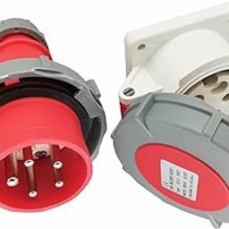 Power Industrial IP 67 Plugs, Wall and Mobile Socket (32-5 Penal Socket and Plug)-image-18