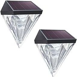Onpoint Solar Lights for Home & Outdoor, Diamond Design & Wireless Lights Fixture, Auto Chargable with Motion Sensor Exterior LED Sconce, Waterproof & Security Lights for Garden (Pack of 2, Yellow)-picture-13