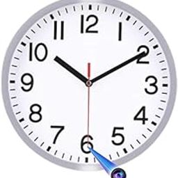 TOQON Hidden Camera Wall Clock, 4K WiFi Spy Camera, 120° View Angle, Remote Live Monitoring, 50 Hour Battery, iOS/Android Compatible-image-90