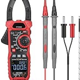 Intendvision Inrush Clamp Meter 1000A True RMS AC/DC Current Amp Meter, VFD, LOZ Mode, 6000 Counts, Measures Current Voltage Temperature Capacitance Resistance Diodes Continuity Duty-Cycle-image-63