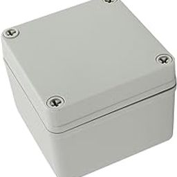 YXQ 100 x 100 x 75mm Electrical Project Case Junction Box IP65 Waterproof ABS DIY Power Outdoor Enclosure Gray (4 x 4 x 3 inches)-image-88