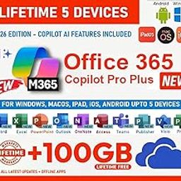 Ms 365 Pro Plus with Copilot Ai | Exclusive 2026 Edition | Lifetime Updates and Reinstallations for All Devices-image-6
