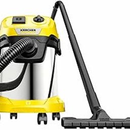 KARCHER WD3 PSV | Vacuum Cleaner | 1000W | 17L Tank | Power Tool Socket | Stainless Steel Body | Blower Function | Fleece Filter Bag | Home, Car Cleaning | German Tech-14
