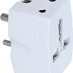 Exquisite Export International 3-pin Converter Multiplug Adaptor with 3 Sides Power Outlet/Conversion Plug 6A to 16A for Geysers, AC, Microwave, Etc/Travel Socket 5amp to 15amp ( Pack of 3 )-image-1
