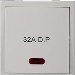 SEER DP main switch 1Way 32 Amp Switch with Indicator | On Off Switch Heavy Duty Electrcial Swtich (White)-26