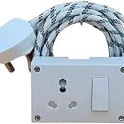 BAHUL Power Board NO 54 6 A Single Pin Socket Anchor Box Big Plug 1000watt Capacity-picture-20